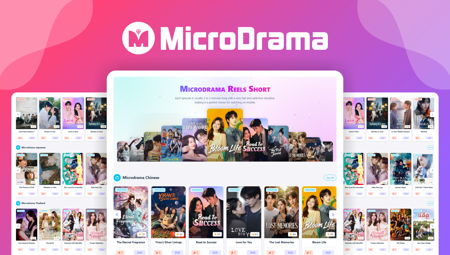 MicroDrama - ReelShort Streaming Platform